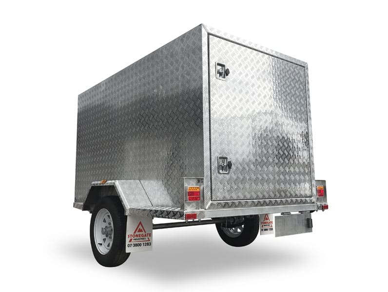 6×4 FULLY ENCLOSED TRAILER FOR SALE (CARGO / LUGGAGE) - Image 3