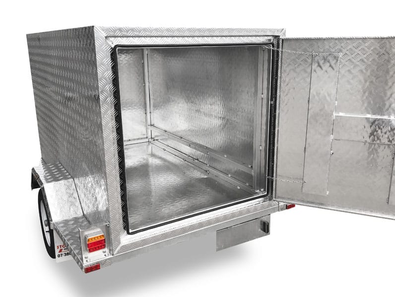 6×4 FULLY ENCLOSED TRAILER FOR SALE (CARGO / LUGGAGE) - Image 4