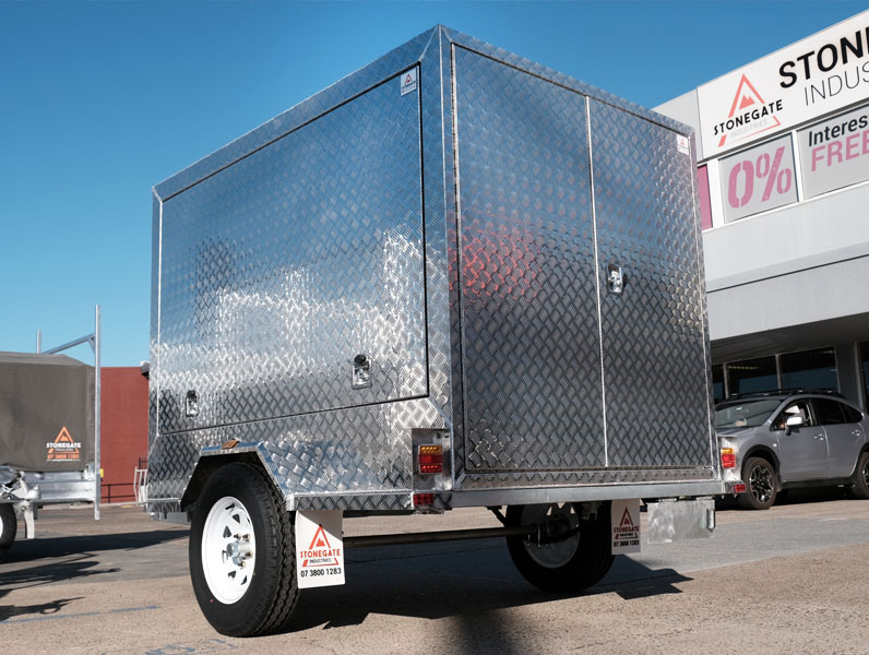 7×5 FULLY ENCLOSED TRAILER FOR SALE (CARGO / LUGGAGE) - Image 5
