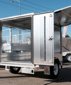 7×5 FULLY ENCLOSED TRAILER FOR SALE (CARGO / LUGGAGE) - Image 2