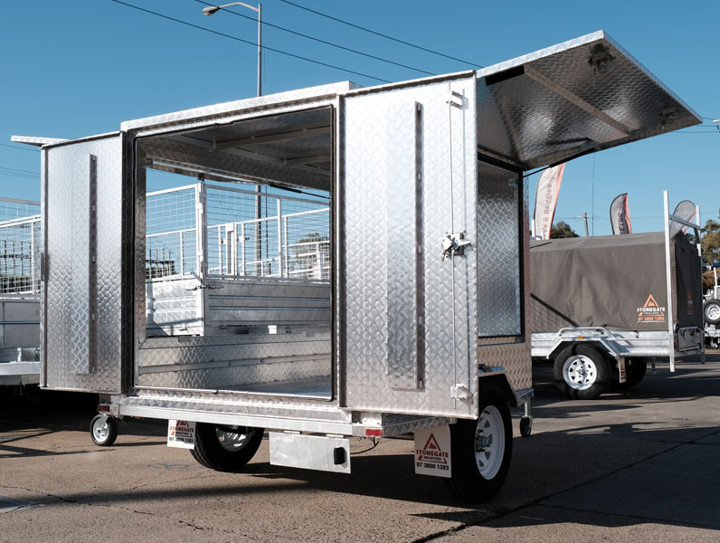 7×5 FULLY ENCLOSED TRAILER FOR SALE (CARGO / LUGGAGE) - Image 2