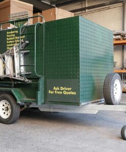 10×6 HEAVY DUTY TANDEM LAWN MOWER TRAILER FOR SALE WITH ENCLOSED MOWER BOX (1990KG~2800KG ATM) - Image 26
