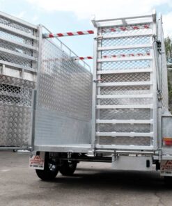 10×6 HEAVY DUTY TANDEM LAWN MOWER TRAILER FOR SALE WITH ENCLOSED MOWER BOX (1990KG~2800KG ATM) - Image 20