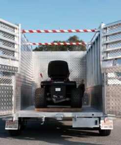 10×6 HEAVY DUTY TANDEM LAWN MOWER TRAILER FOR SALE WITH ENCLOSED MOWER BOX (1990KG~2800KG ATM) - Image 16