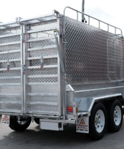 10×6 HEAVY DUTY TANDEM LAWN MOWER TRAILER FOR SALE WITH ENCLOSED MOWER BOX (1990KG~2800KG ATM) - Image 10