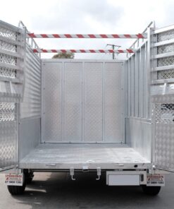 10×6 HEAVY DUTY TANDEM LAWN MOWER TRAILER FOR SALE WITH ENCLOSED MOWER BOX (1990KG~2800KG ATM) - Image 3