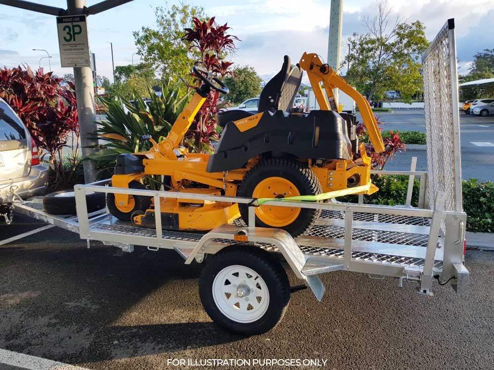 8×5 MOTORCYCLES, ATV, RIDE ON MOWER & GOLF CART TRAILER FOR SALE - Image 2
