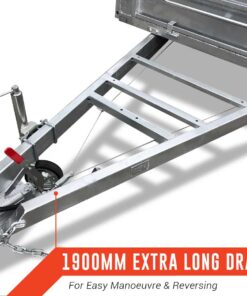 10×5 TANDEM BOX TRAILER FOR SALE | DUAL AXLE | HEAVY DUTY - Image 10