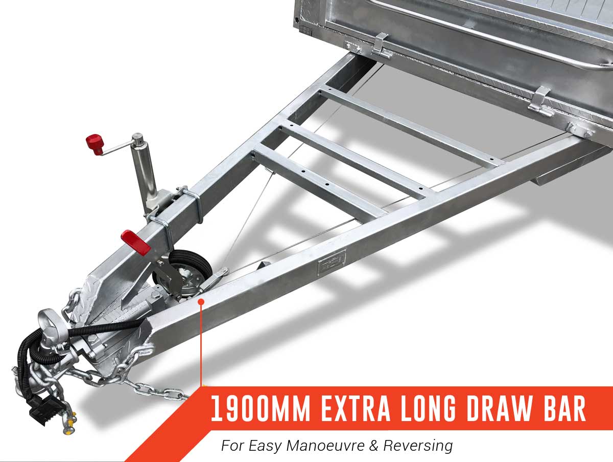 10×5 TANDEM BOX TRAILER FOR SALE | DUAL AXLE | HEAVY DUTY - Image 10