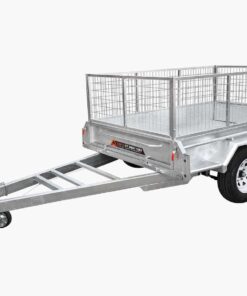 12×6 TANDEM BOX TRAILER FOR SALE WITH 600MM CAGE | 3500KG ATM