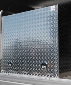 Alternative view of TK1 FULL SIDE OPENING DOOR TRUCK BOX FOR SALE WITH 2 SHELVES (1400MM X 600MM X 1200MM)