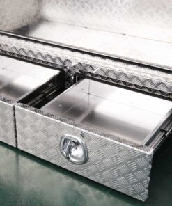 TK2 FULL SIDE OPENING DOOR TRUCK BOX FOR SALE WITH 2 SLIDE-OUT DRAWERS (1400MM X 600MM X 1200MM) - Image 6