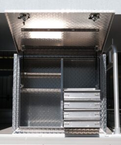TK3 FULL SIDE OPENING DOOR TRUCK BOX FOR SALE WITH 4 BUILT-IN DRAWERS (1400MM X 600MM X 1200MM) - Image 5