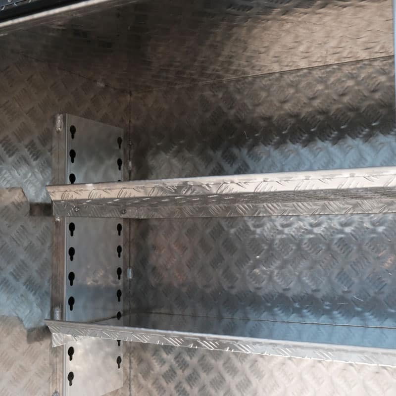 TK3 FULL SIDE OPENING DOOR TRUCK BOX FOR SALE WITH 4 BUILT-IN DRAWERS (1400MM X 600MM X 1200MM) - Image 7