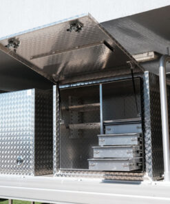 TK3 FULL SIDE OPENING DOOR TRUCK BOX FOR SALE WITH 4 BUILT-IN DRAWERS (1400MM X 600MM X 1200MM) - Image 6