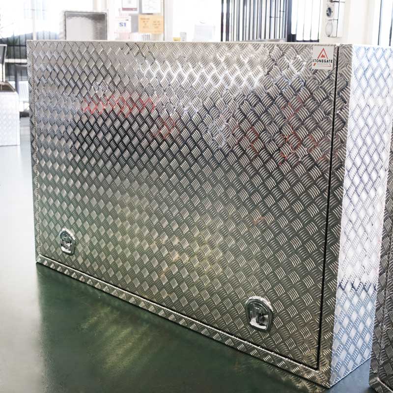 TK6 FULL SIDE OPENING DOOR TRUCK BOX FOR SALE WITH 4 BUILT-IN DRAWERS (1900MM X 600MM X 1200MM) - Image 2