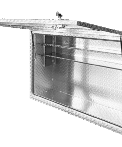 TK4 FULL SIDE OPENING DOOR TRUCK BOX FOR SALE WITH 2 SHELVES (1900MM X 600MM X 1200MM)