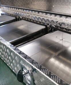 TK5 FULL SIDE OPENING DOOR TRUCK BOX FOR SALE WITH 3 SLIDE-OUT DRAWERS (1900MM X 600MM X 1200MM) - Image 6