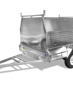 6×4 TRADESMAN / BUILDERS TRAILER FOR SALE (ALUMINIUM CANOPY) - Image 4