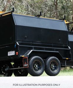 10×5 TANDEM AXLE HD ELITE BUILDERS/TRADIE/TRADESMAN TRAILER 2000KG~2800KG ATM (300MM SIDES) - Image 17