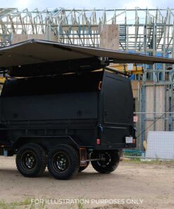 10×5 TANDEM AXLE HD ELITE BUILDERS/TRADIE/TRADESMAN TRAILER 2000KG~2800KG ATM (450MM SIDES) - Image 17