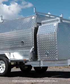 10×5 TANDEM AXLE HD ELITE BUILDERS/TRADIE/TRADESMAN TRAILER 2000KG~2800KG ATM (300MM SIDES) - Image 6