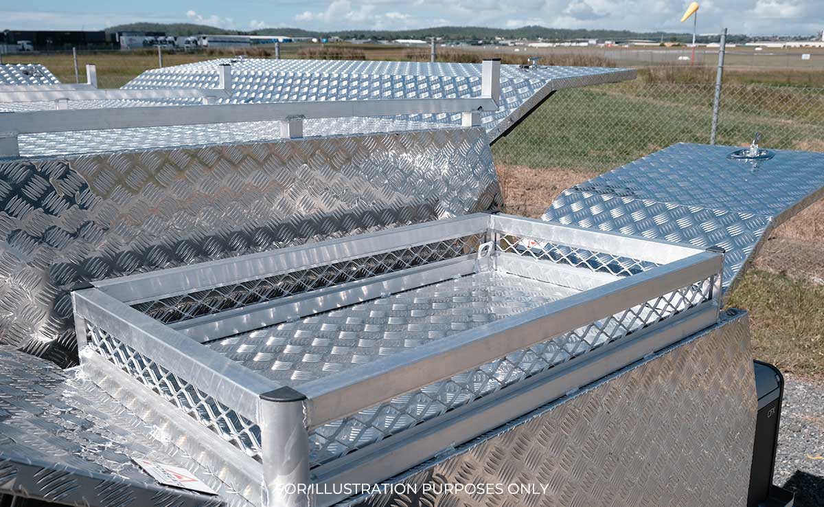 10×5 TANDEM AXLE HD ELITE BUILDERS/TRADIE/TRADESMAN TRAILER 2000KG~2800KG ATM (300MM SIDES) - Image 8
