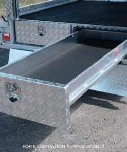 10×5 TANDEM AXLE HD ELITE BUILDERS/TRADIE/TRADESMAN TRAILER 2000KG~2800KG ATM (300MM SIDES) - Image 7