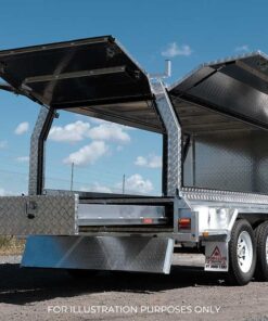 10×5 TANDEM AXLE HD ELITE BUILDERS/TRADIE/TRADESMAN TRAILER 2000KG~2800KG ATM (300MM SIDES) - Image 5
