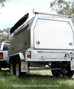 10×5 TANDEM AXLE HD ELITE BUILDERS/TRADIE/TRADESMAN TRAILER 2000KG~2800KG ATM (300MM SIDES) - Image 11