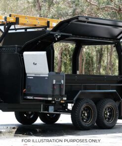 10×5 TANDEM AXLE HD ELITE BUILDERS/TRADIE/TRADESMAN TRAILER 2000KG~2800KG ATM (450MM SIDES) - Image 15