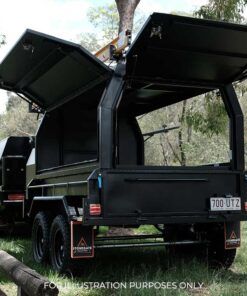 10×5 TANDEM AXLE HD ELITE BUILDERS/TRADIE/TRADESMAN TRAILER 2000KG~2800KG ATM (450MM SIDES) - Image 21