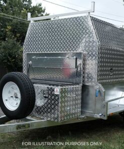 8×5 SINGLE AXLE HD ELITE BUILDERS/TRADIE/TRADESMAN TRAILER 1400KG ATM (450MM SIDES) - Image 3