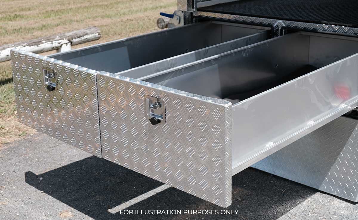 8×5 SINGLE AXLE HD ELITE BUILDERS/TRADIE/TRADESMAN TRAILER 1400KG ATM (450MM SIDES) - Image 11