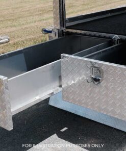 8×5 SINGLE AXLE HD ELITE BUILDERS/TRADIE/TRADESMAN TRAILER 1400KG ATM (450MM SIDES) - Image 12