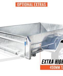 7×5 TRADESMAN / BUILDERS TRAILER FOR SALE (ALUMINIUM CANOPY) - Image 18