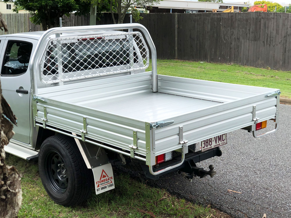 2100MM ALUMINIUM EXTRA CAB UTE TRAY - Image 3