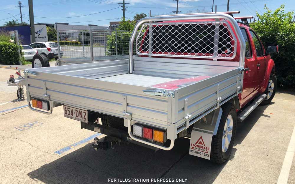 2100MM ALUMINIUM EXTRA CAB UTE TRAY - Image 5
