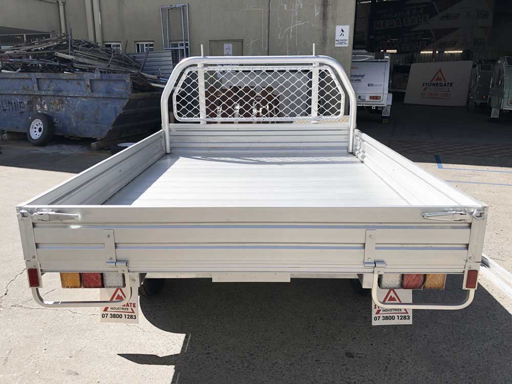 UTE TRAY BACK TABLE TOP TRAILER FOR SALE (EXTRA CAB 2100MM X 1800MM) - Image 2