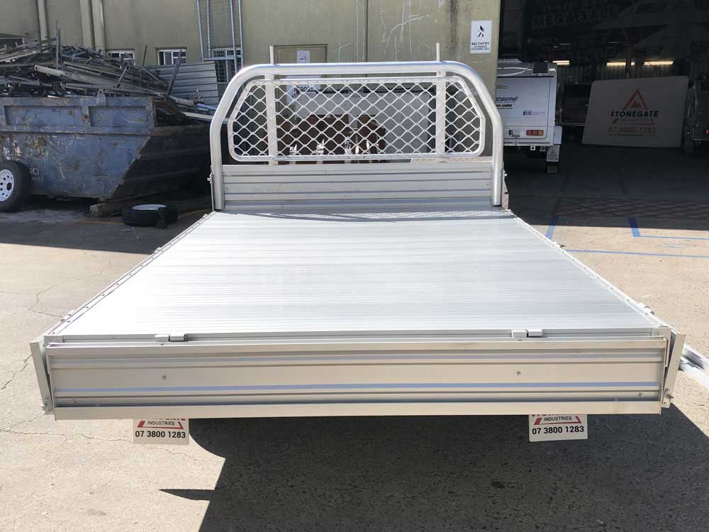 UTE TRAY BACK TABLE TOP TRAILER FOR SALE (EXTRA CAB 2100MM X 1800MM) - Image 3
