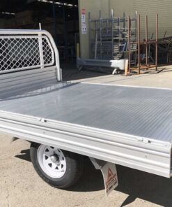UTE TRAY BACK TABLE TOP TRAILER FOR SALE (EXTRA CAB 2100MM X 1800MM) - Image 4