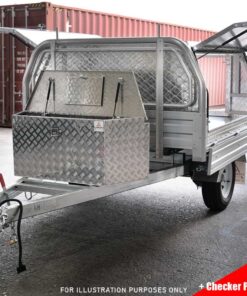UTE TRAY BACK TABLE TOP TRAILER FOR SALE (EXTRA CAB 2100MM X 1800MM) - Image 6