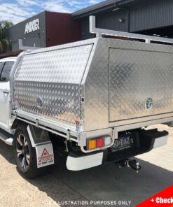 2100MM ALUMINIUM EXTRA CAB UTE TRAY - Image 12