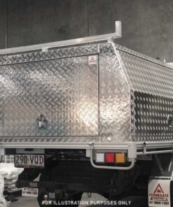 COMMERCIAL DUAL CAB ALUMINIUM UTE TRAY & CANOPY BUNDLE FOR SALE - Image 5