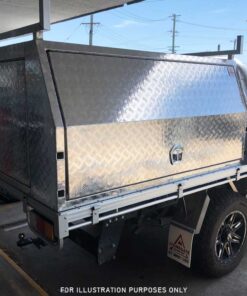 COMMERCIAL DUAL CAB ALUMINIUM UTE TRAY & CANOPY BUNDLE FOR SALE - Image 7