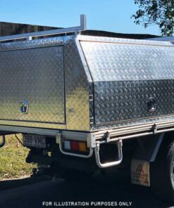 COMMERCIAL DUAL CAB ALUMINIUM UTE TRAY & CANOPY BUNDLE FOR SALE - Image 6