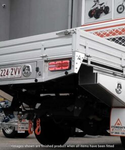 Alternative view of 1650MM DUAL CAB UTE TRAY PREMIUM KIT (WITH UNDERTRAY TOOLBOXES, MUD GUARDS)