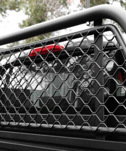2400MM BLACK POWDER-COATED SINGLE CAB UTE TRAY PREMIUM KIT (WITH UNDERTRAY TOOLBOXES, MUD GUARDS) - Image 6
