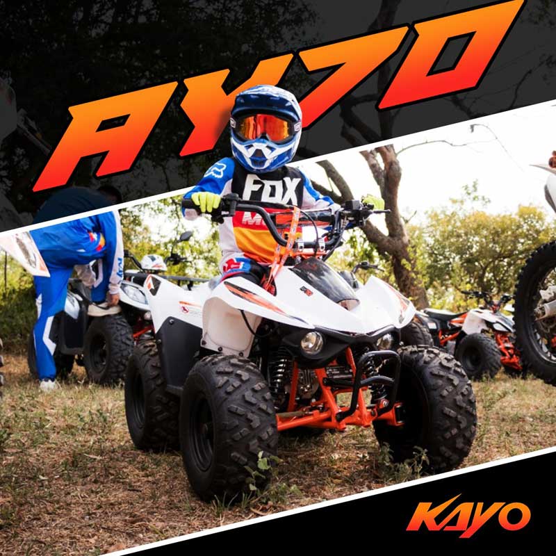 AY70 QUAD BIKE | RED - Image 2