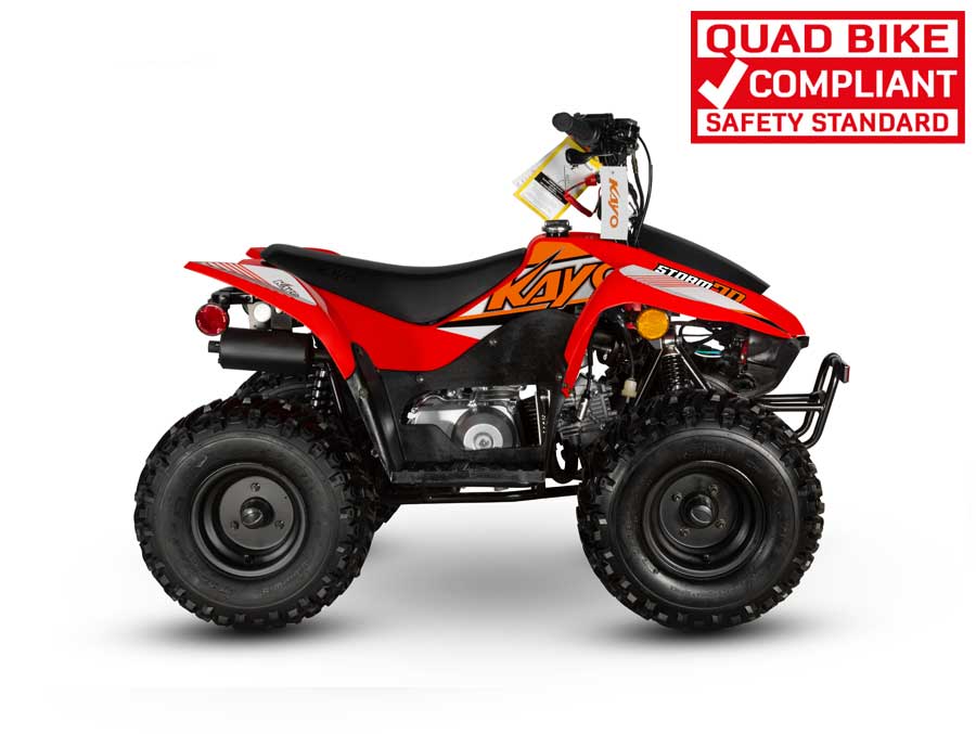 AY70 QUAD BIKE | RED - Image 7